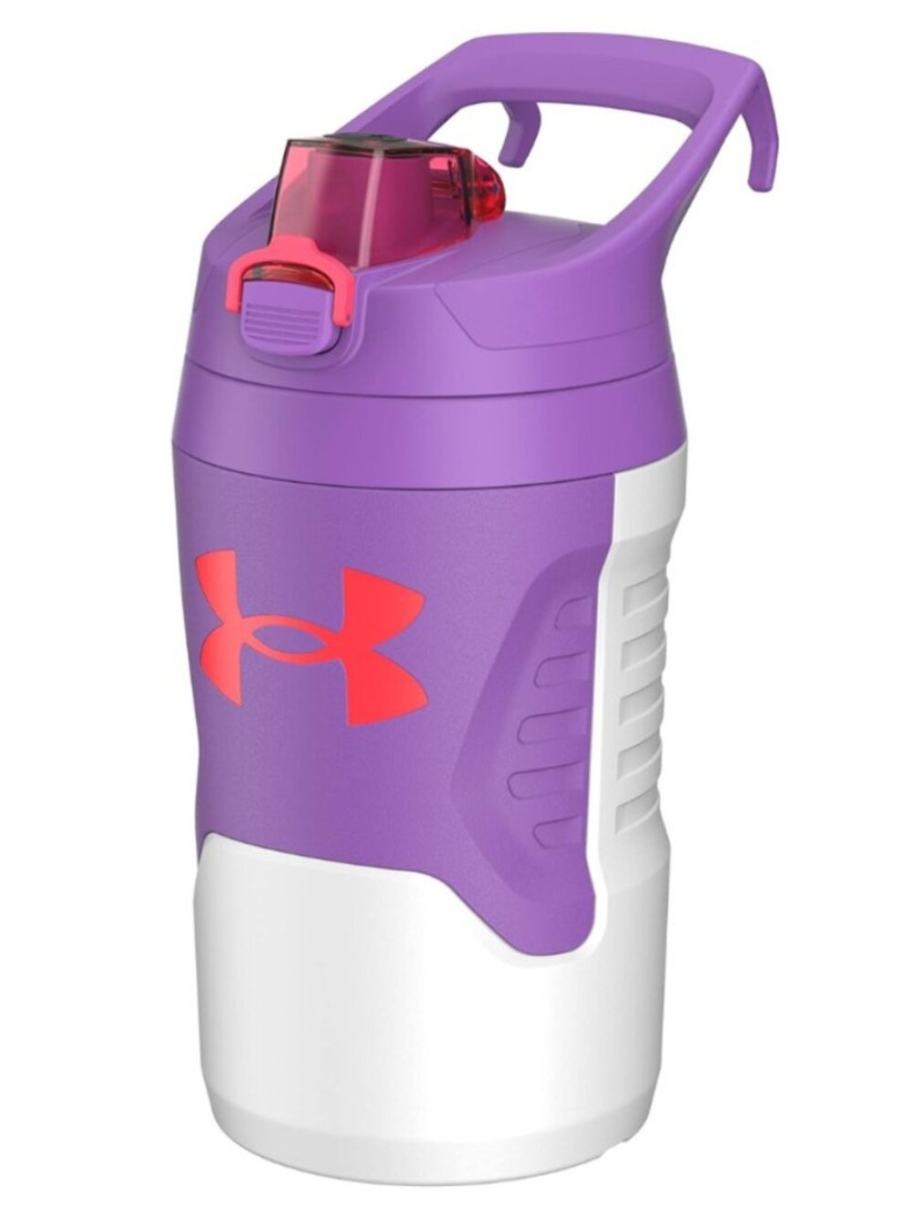 Under Armour Playmaker 32oz Water Jug, White, Purple